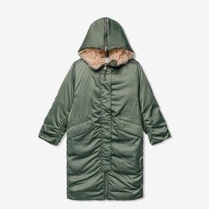 AGOLDE Shoreditch Ski Club Hooded Jacket NWT